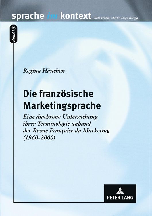 Produktbild: Die franz&ouml;sische Marketingsprache