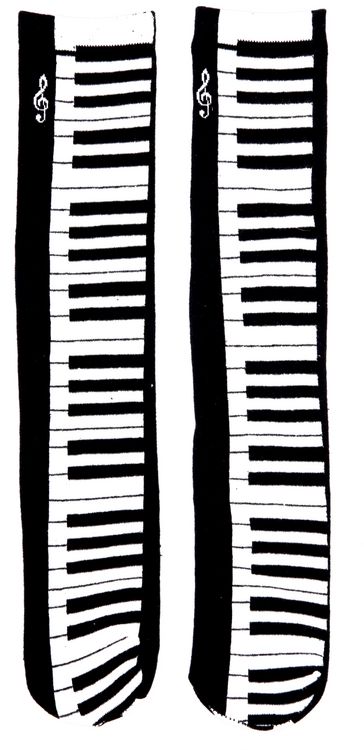 Produktbild: Socken - All about music (one size/Gr.38-43), sort.i.D.
