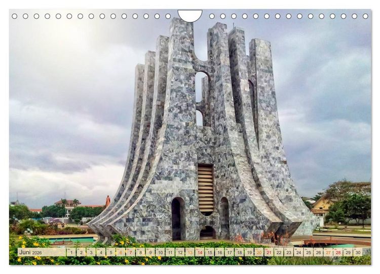 Produktbild: Reise durch Afrika - Ghana (Wandkalender 2026 DIN A4 quer), CALVENDO Monatskalender