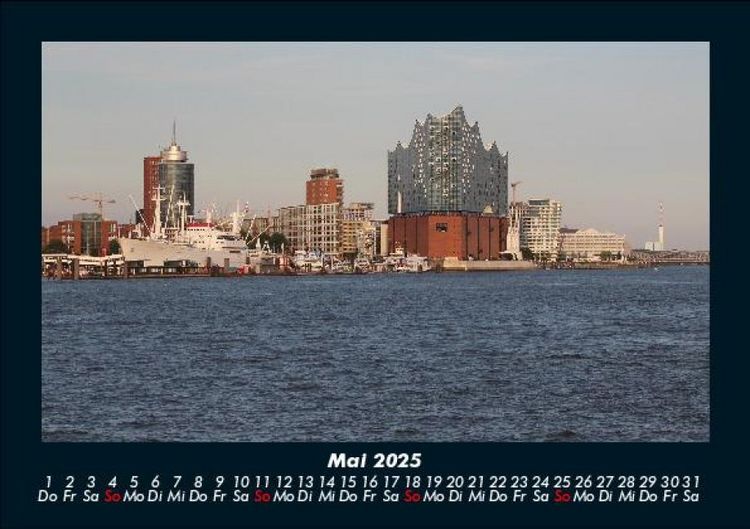 Produktbild: Hamburg 2025 Fotokalender DIN A5