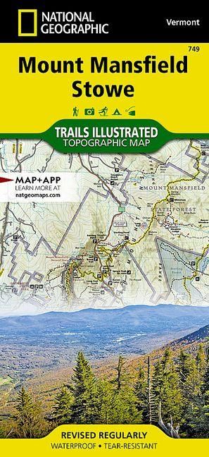 Produktbild: Mount Mansfield, Stowe Map