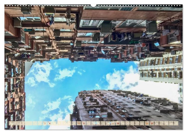 Produktbild: Ein Tag in Hongkong - eine etwas andere Sicht (Wandkalender 2027 DIN A2 quer), CALVENDO Monatskalender
