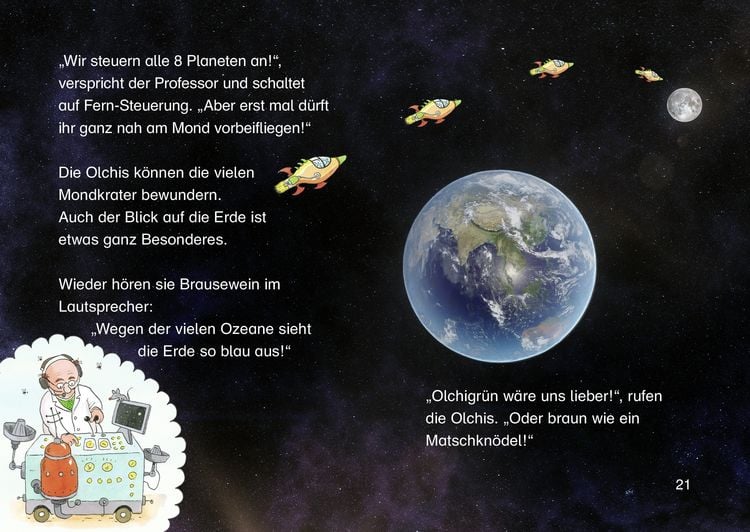 Produktbild: Die Olchis. Das große Weltraum-Abenteuer