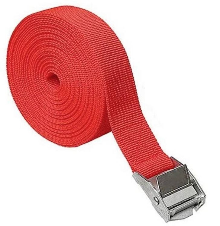 Produktbild: IWH 79421 Klemmgurt Zugkraft LC Niederzurren (einzeln/direkt)=215 daN (L x B) 500 cm x 2.5 cm Klemmverschluss