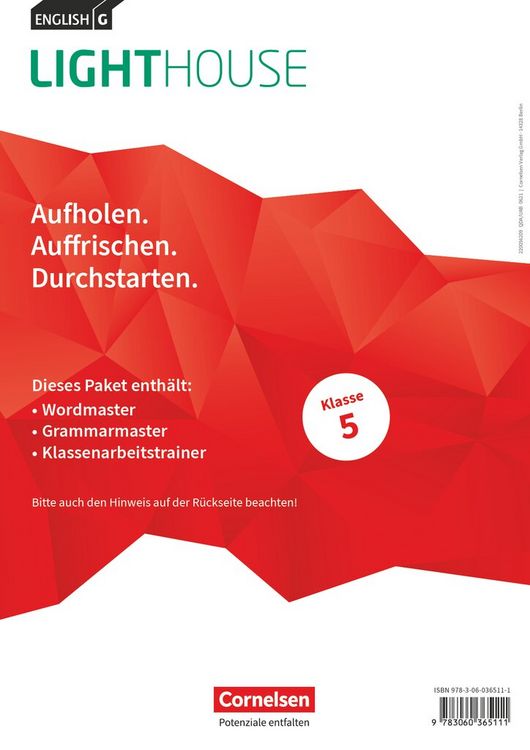 Produktbild: English G Lighthouse - Allgemeine Ausgabe - Band 1: 5. Schuljahr