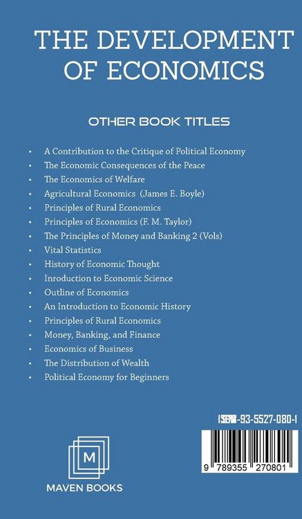 Produktbild: The Development of Economics