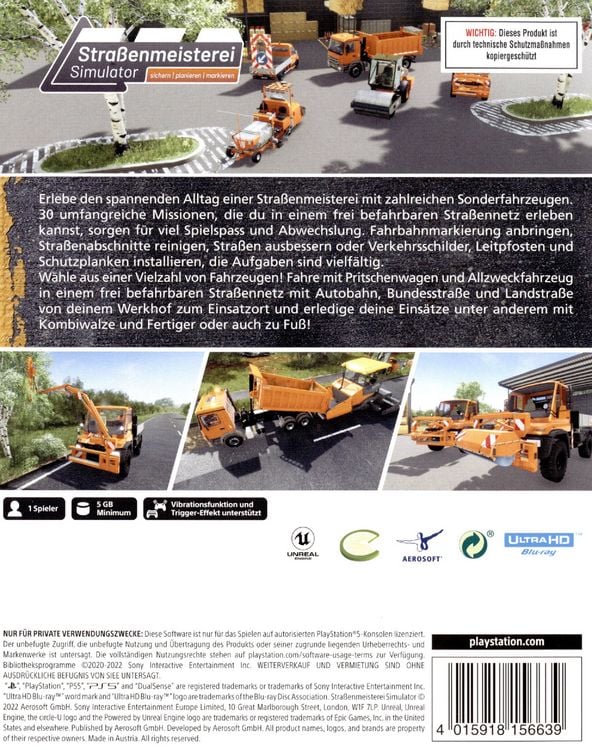 Produktbild: Stra&szlig;enmeisterei Simulator