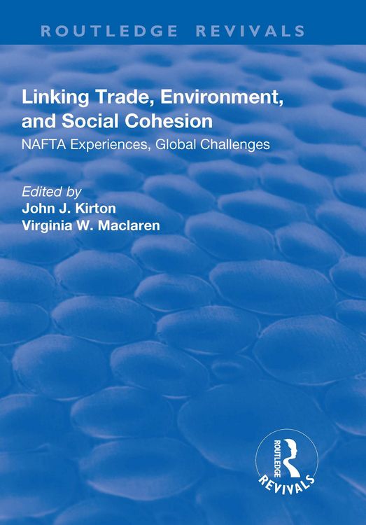 Produktbild: Linking Trade, Environment, and Social Cohesion