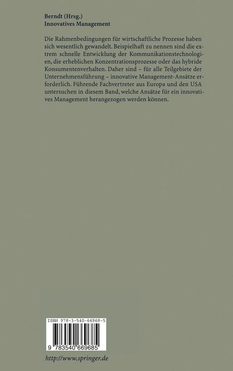 Produktbild: Innovatives Management