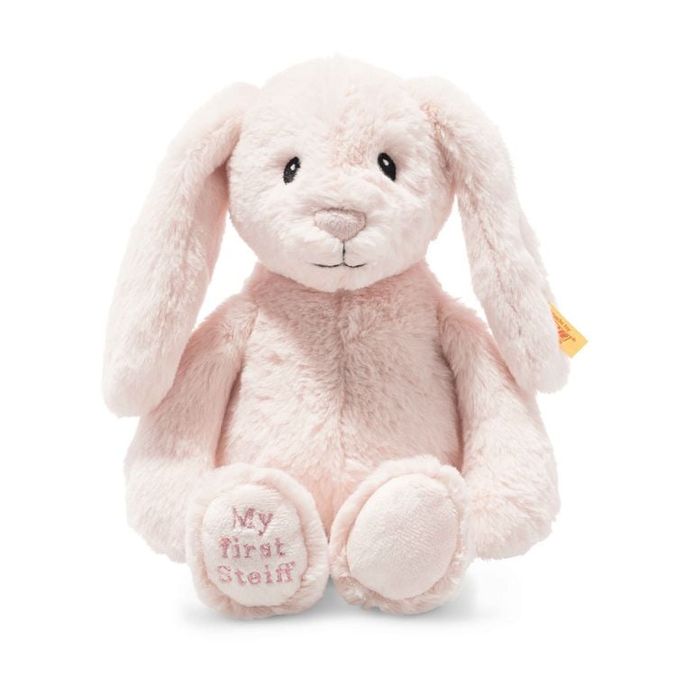 Produktbild: Steiff 242359 - My first Steiff Hoppie Hase, rosa, Pl&uuml;sch, 26 cm