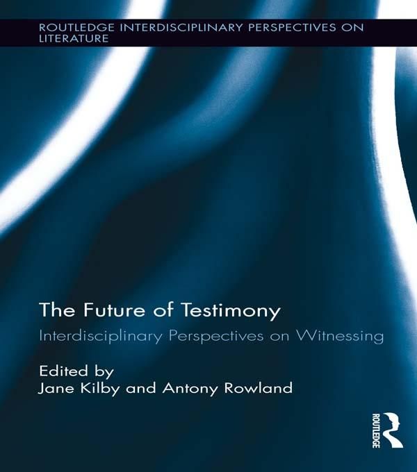 Produktbild: The Future of Testimony
