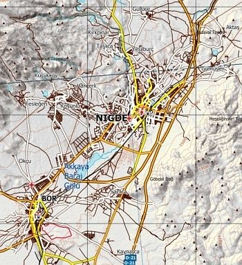 Produktbild: Kappadokien - Topographische Reisekarte 1:250.000 T&uuml;rkei (Blatt 11)