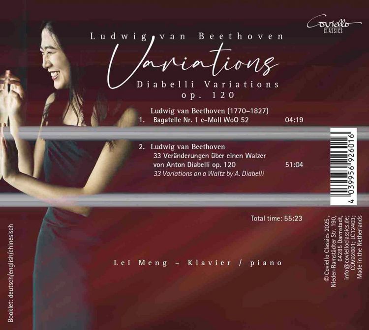 Produktbild: Diabelli-Variationen Op. 120,1 Audio-CD