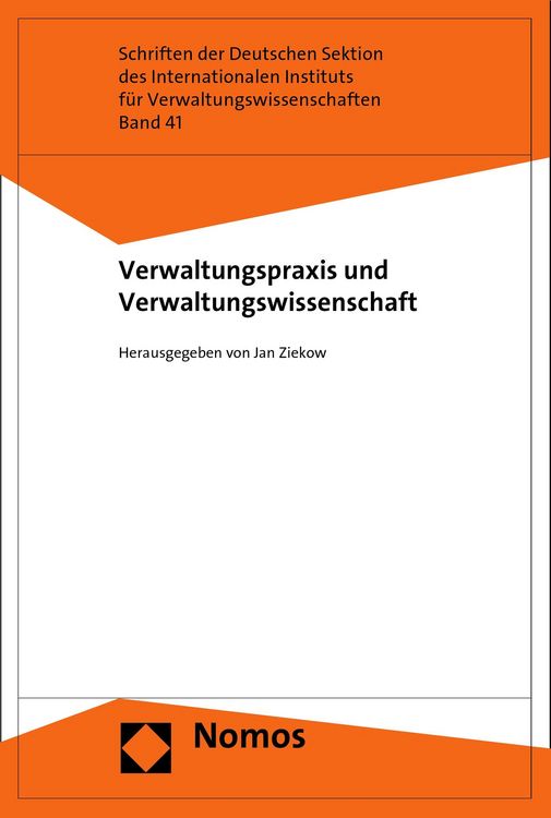 Produktbild: Verwaltungspraxis und Verwaltungswissenschaft