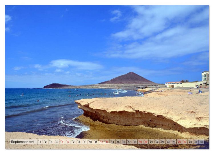 Produktbild: Teneriffa - Insel der Gl&uuml;ckseligen (hochwertiger Premium Wandkalender 2026 DIN A2 quer), Kunstdruck in Hochglanz
