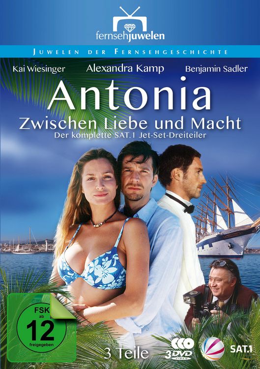 Produktbild: Antonia - Zwischen Liebe und Macht/Fernsehjuwelen [3 DVDs]
