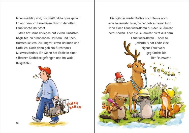 Produktbild: Die Tier-Feuerwehr (Band 3) - Ein B&auml;r auf d&uuml;nnem Eis