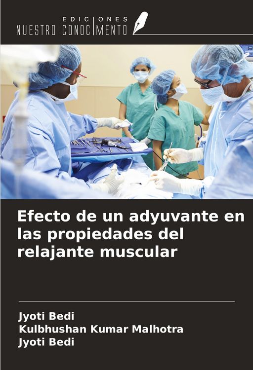 Produktbild: Efecto de un adyuvante en las propiedades del relajante muscular