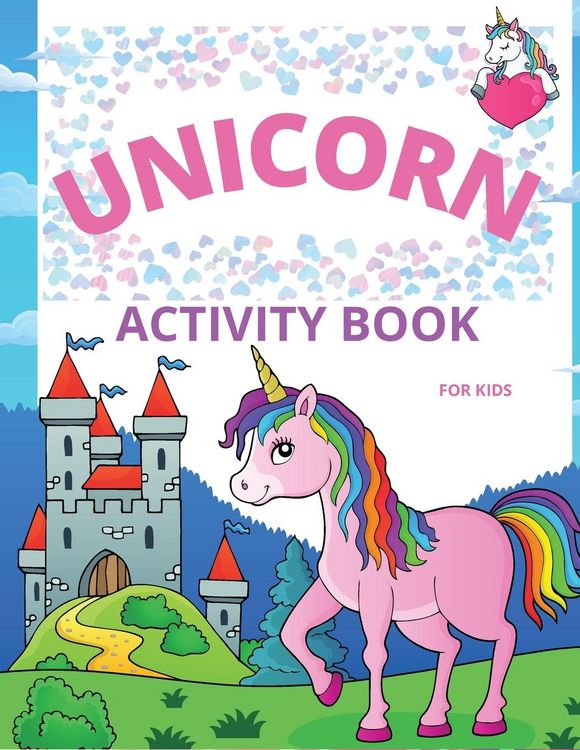 Produktbild: Unicorn Activity Book for Kids