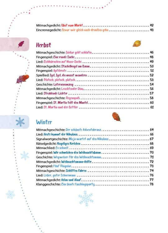 Produktbild: Das Krippen-Jahreszeitenbuch: Morgenkreis