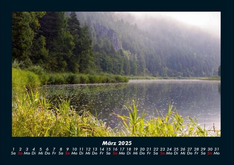 Produktbild: Tage am See 2025 Fotokalender DIN A4