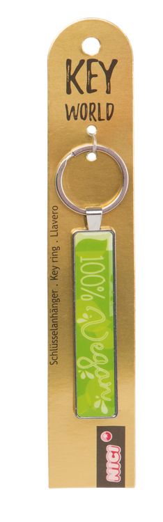 Produktbild: Schl&uuml;sselanh&auml;nger Key World 100% Vegan