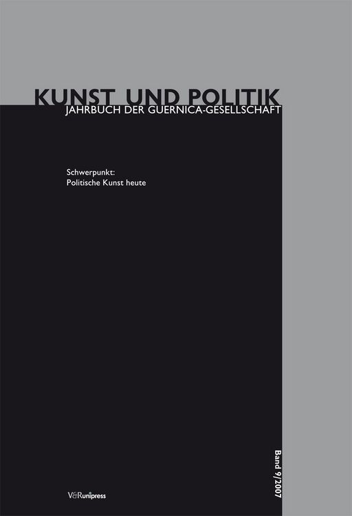 Produktbild: Politische Kunst heute
