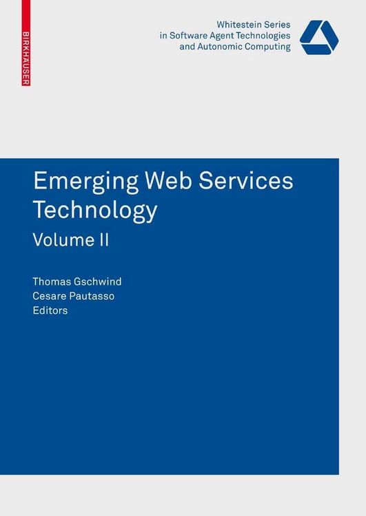 Produktbild: Emerging Web Services Technology, Volume II