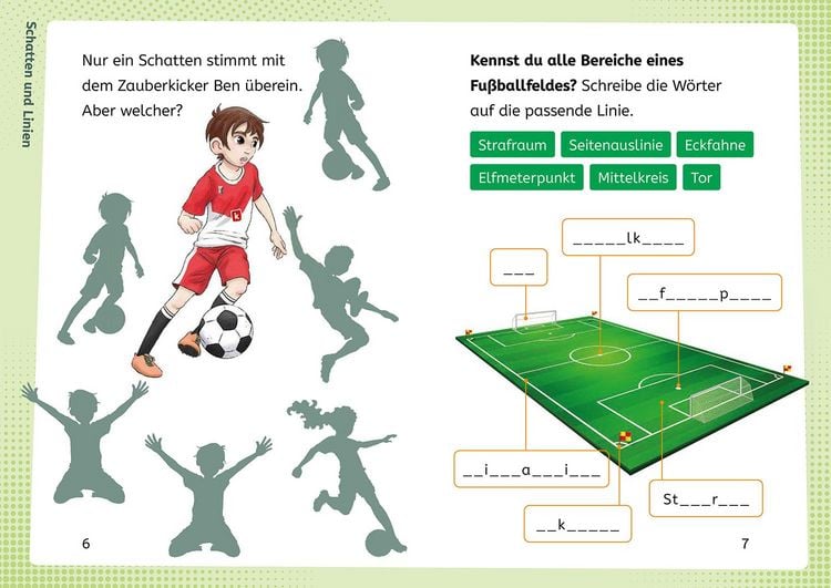 Produktbild: Kicker Kids, Lesen lernen mit Fu&szlig;ballr&auml;tseln,