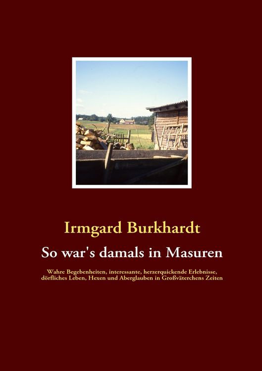 Produktbild: So war's damals in Masuren
