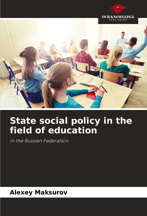 Produktbild: State social policy in the field of education