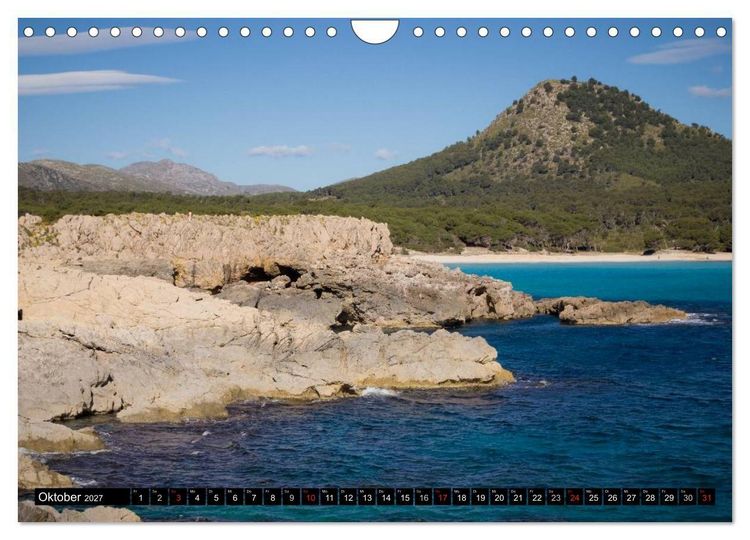 Produktbild: Mallorca (Wandkalender 2027 DIN A4 quer), CALVENDO Monatskalender
