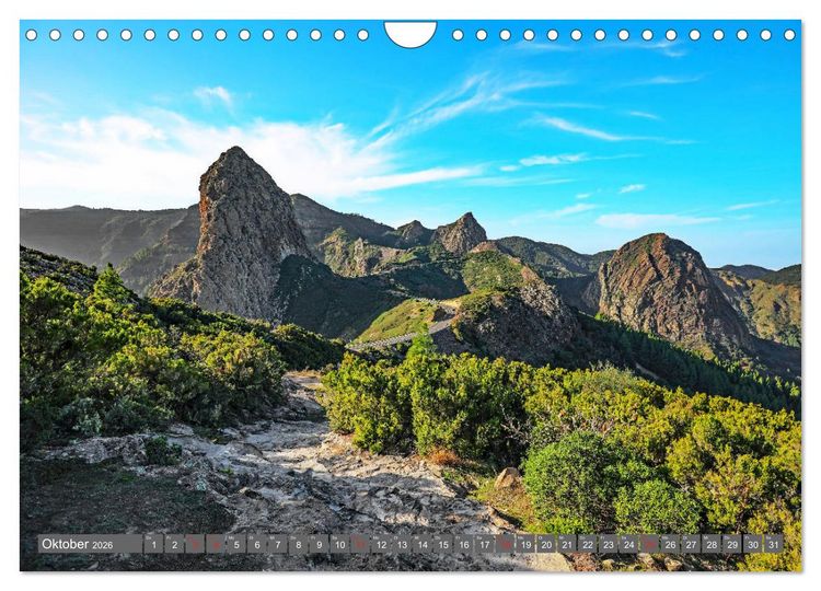 Produktbild: Wandern auf La Gomera (Wandkalender 2026 DIN A4 quer), CALVENDO Monatskalender