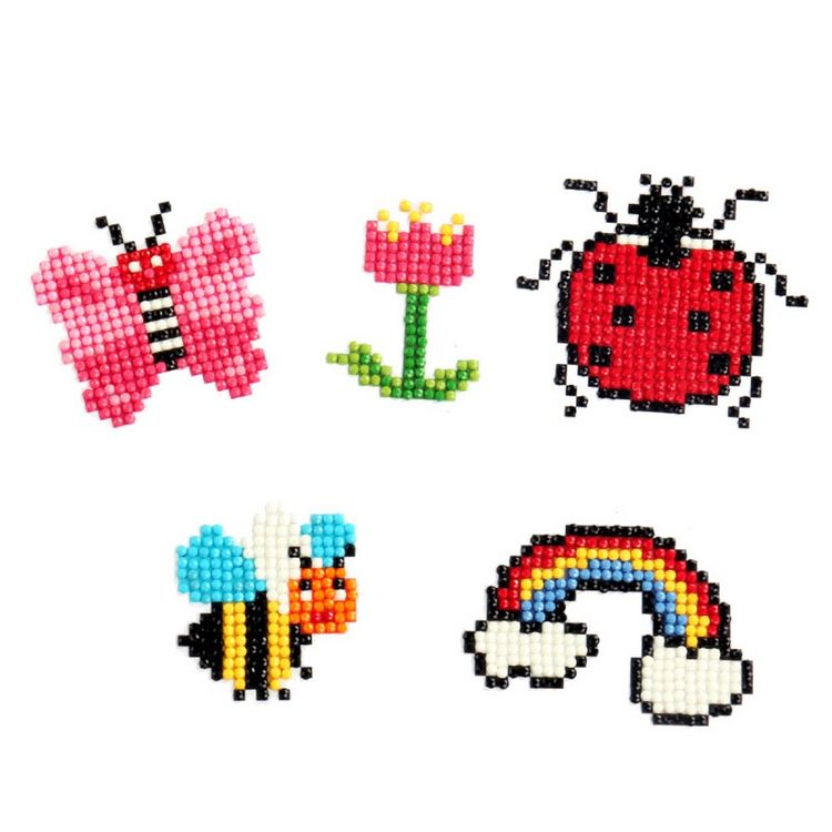 Produktbild: PRACHT Diamond Painting Sticker Fr&uuml;hlingsmotive Set