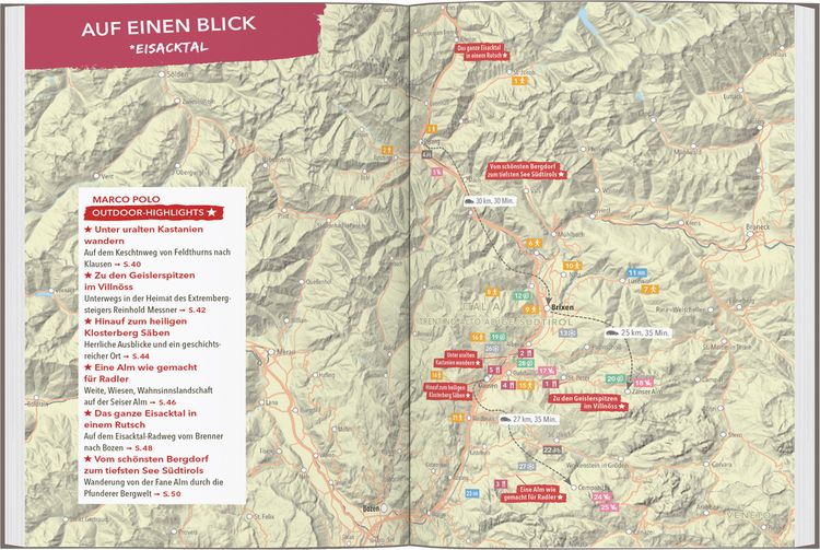 Produktbild: MARCO POLO OUTDOOR GUIDE Reisef&uuml;hrer S&uuml;dtirol