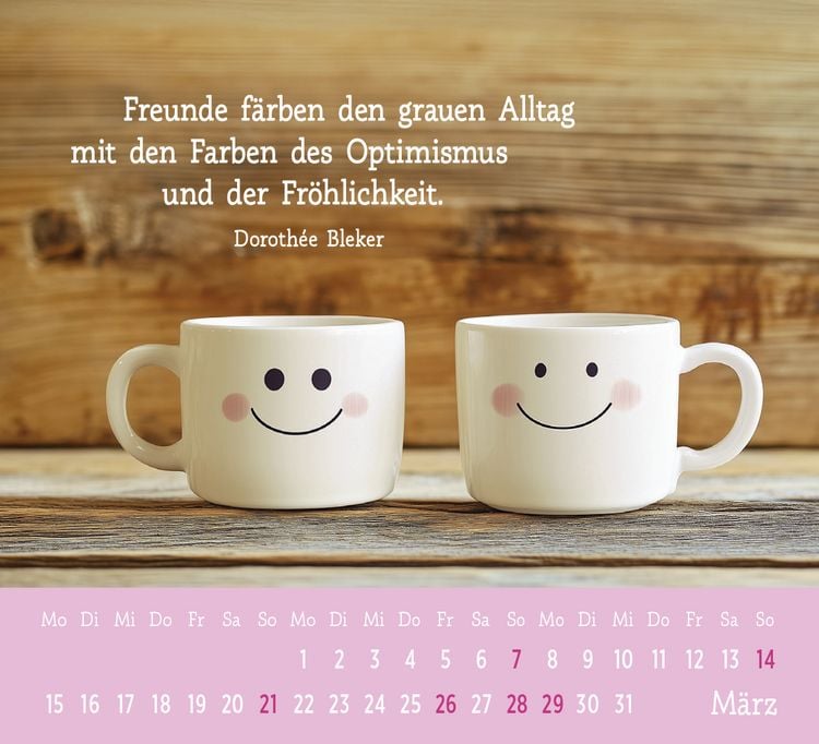 Produktbild: Mini-Kalender 2027: Der kleine Gute-Laune-Kalender