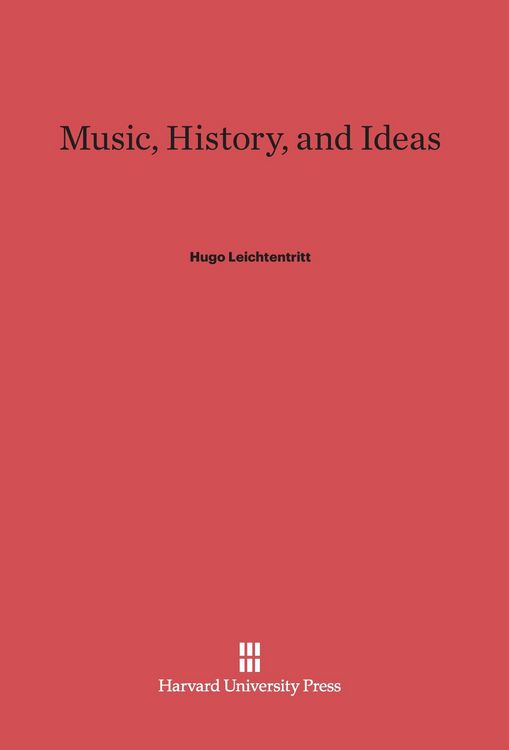 Produktbild: Music, History, and Ideas