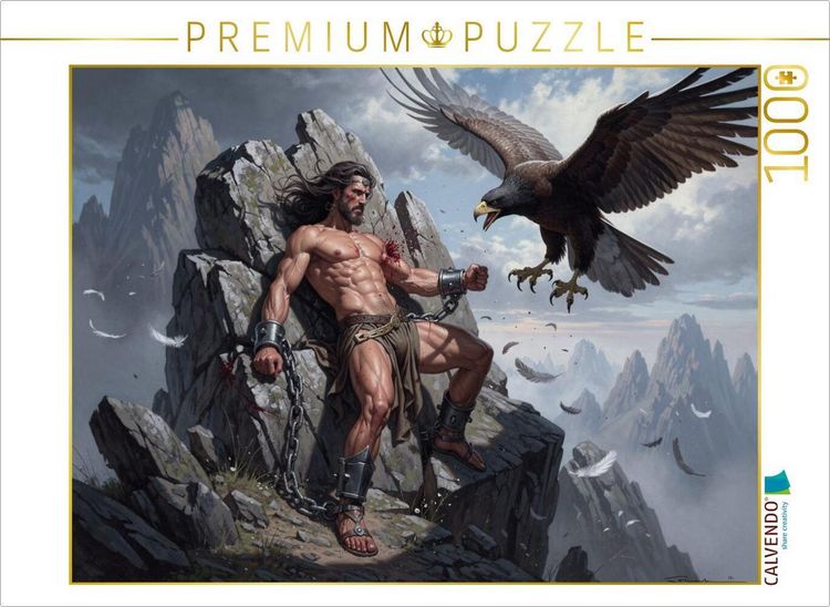 Produktbild: CALVENDO Puzzle Die Leiden des Prometheus | 1000 Teile Lege-Gr&ouml;&szlig;e 64x48cm Foto-Puzzle f&uuml;r gl&uuml;ckliche Stunden