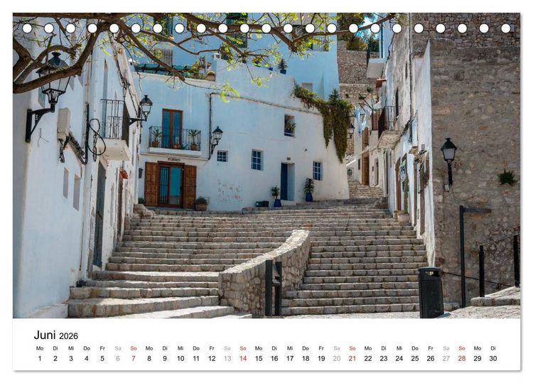 Produktbild: Ibiza & Formentera (Tischkalender 2026 DIN A5 quer), CALVENDO Monatskalender