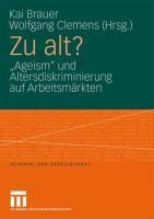 Produktbild: Zu alt?