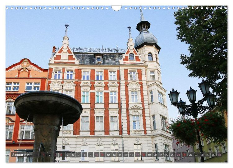 Produktbild: Schweidnitz in Polen mit Friedenskirche (Wandkalender 2026 DIN A3 quer), CALVENDO Monatskalender