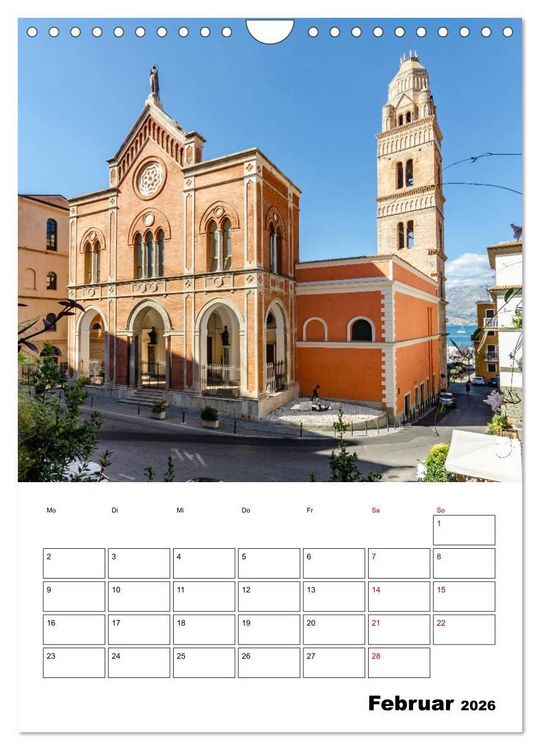 Produktbild: Gaeta Italien (Wandkalender 2026 DIN A4 hoch), CALVENDO Monatskalender