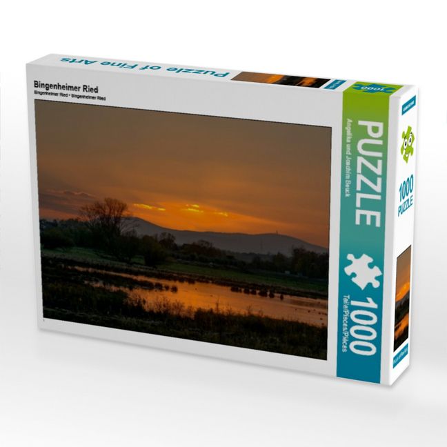 Produktbild: CALVENDO Puzzle Bingenheimer Ried | 1000 Teile Lege-Gr&ouml;&szlig;e 64x48cm Foto-Puzzle f&uuml;r gl&uuml;ckliche Stunden