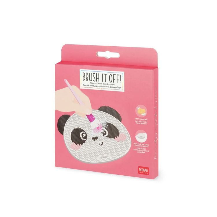 Produktbild: Legami Reinigungspad f&uuml;r Make-up-Pinsel - Brush it Off! - Panda