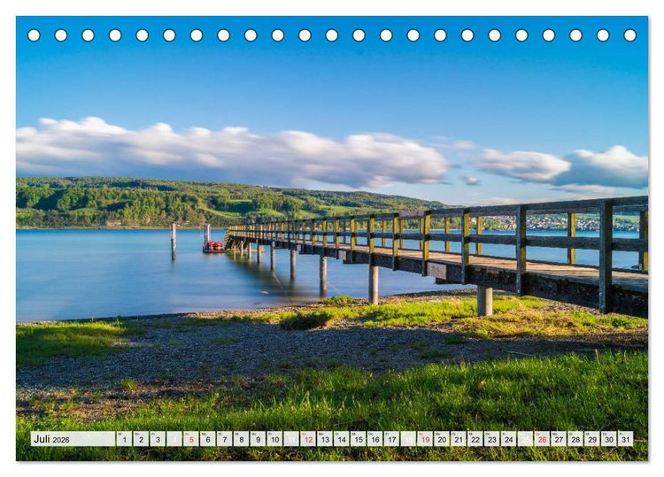 Produktbild: Auszeit Bodensee (Tischkalender 2026 DIN A5 quer), CALVENDO Monatskalender