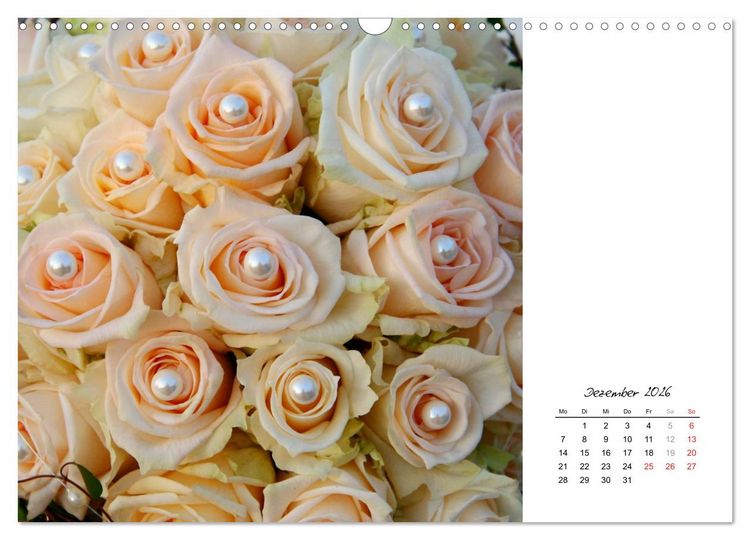 Produktbild: Die vielen Gesichter der Rosen (Wandkalender 2026 DIN A3 quer), CALVENDO Monatskalender
