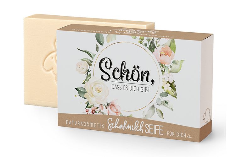 Produktbild: Schafmilchseif 100gSch&ouml;n,Blumen