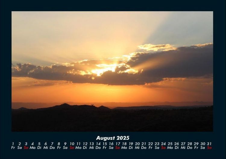 Produktbild: Sonnenunterg&auml;nge 2025 Fotokalender DIN A4
