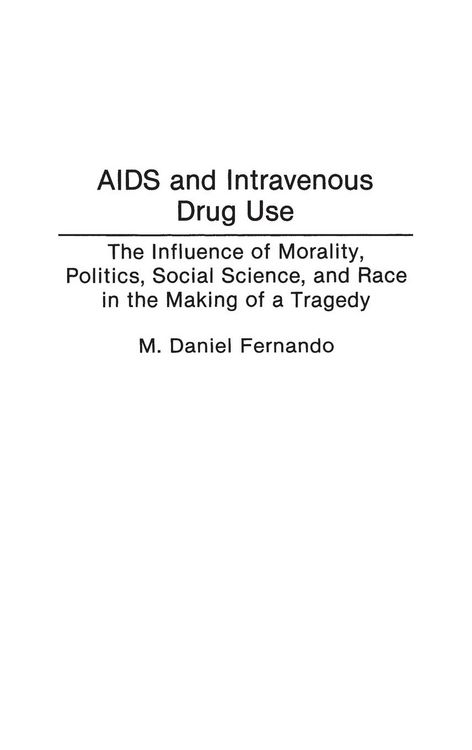 Produktbild: AIDS and Intravenous Drug Use