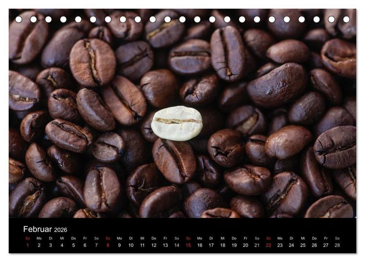 Produktbild: Kaffeezeit (Tischkalender 2026 DIN A5 quer), CALVENDO Monatskalender